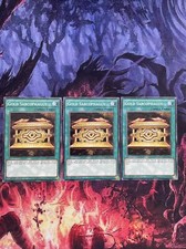 LDK2-ENY22 3 x copies Gold Sarcophagus Common NEW YuGiOh MINT