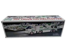HESS TOY TRUCK AND HELICOPTER