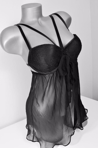 Victorias secret black lace - secret,