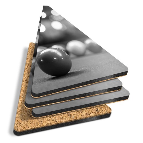 Triangle coasters bw - triangle,