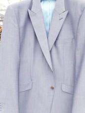 HUGO JAMES BLUE MOHAIR MIX