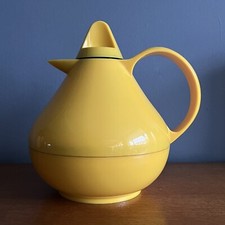 Yellow TCM Vacuum Thermal Flask Jug 400ml Hot / Cold