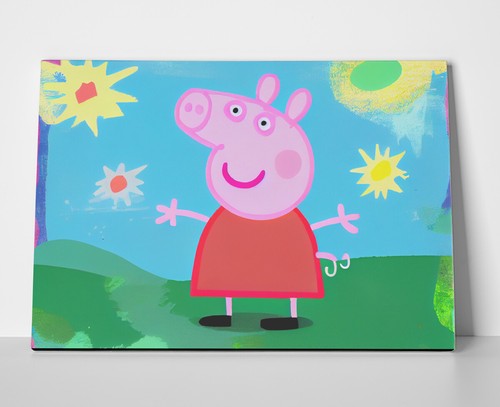 Peppa pig poster canvas - or,