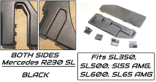 Convertible top flap trim roof - top,