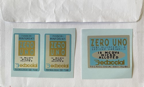 Dedacciai zero uno vinyl decal - dedacciai,