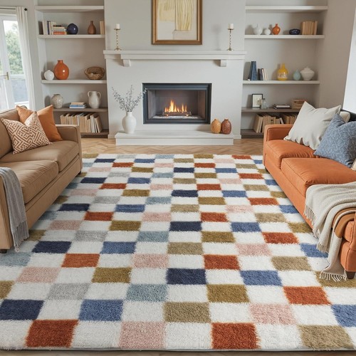 Fluffy rug large - large, rugs