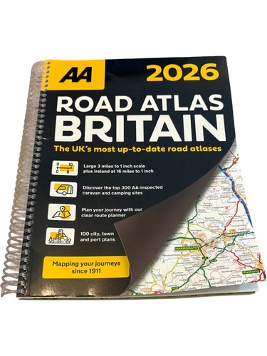 2026 road atlas - aa,