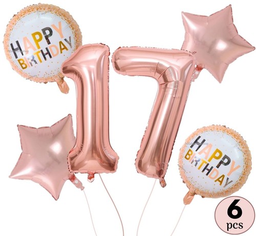 17th birthday decorations - 17th,