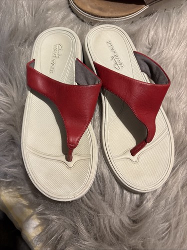 Clarks wave walk - walk, red