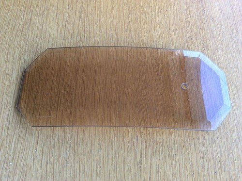 Smoked amber rectangular - smoked,