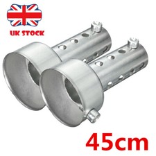 2X Short 45mm Motorcycle