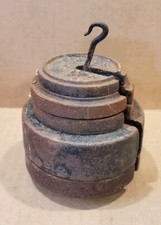 5 Vintage Rustic Cast Iron