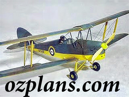 82a tiger moth biplane - tiger,