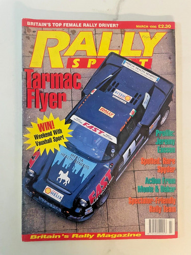 Rally sport magazine march - sport,