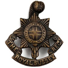 Royal Sussex Regiment OFFICERS