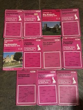 11 x Ordnance Survey Maps