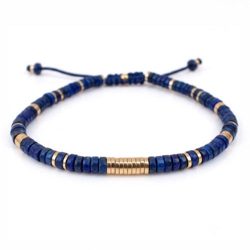 Men natural lapis lazuli - lapis,