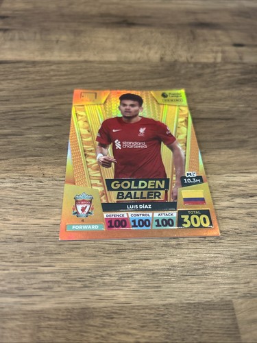 Golden baller luis diaz - diaz, panini