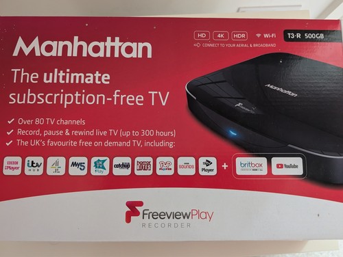 Manhattan 500gb freeview - 500gb,