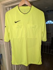 Nike Referees Shirt, Large with EAFC sleeves (Yellow)