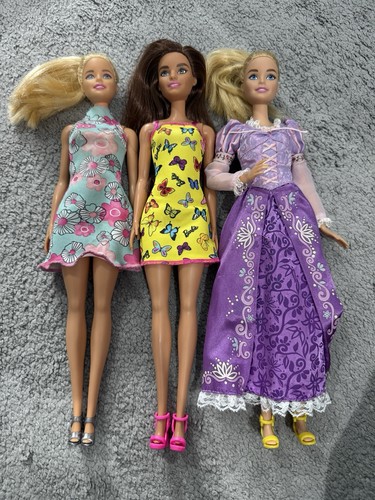Mattel barbie dolls - barbie, x3