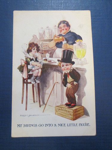 Fred spurgin comic - comic, postcard