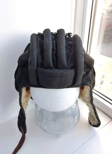 Vintage soviet tanker - vintage, helmet