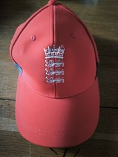 England Cricket Castor T20 Cap Red Hat One Size Official Merchandise
