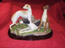 greyhound ornament  the trio