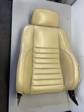 Jaguar XJS XJS-C Coupe Convertible Front Left N/S Seat Back Oatmeal Leather AGD