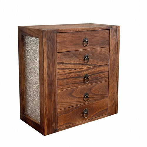 Tabletop storage cabinet brown - storage,