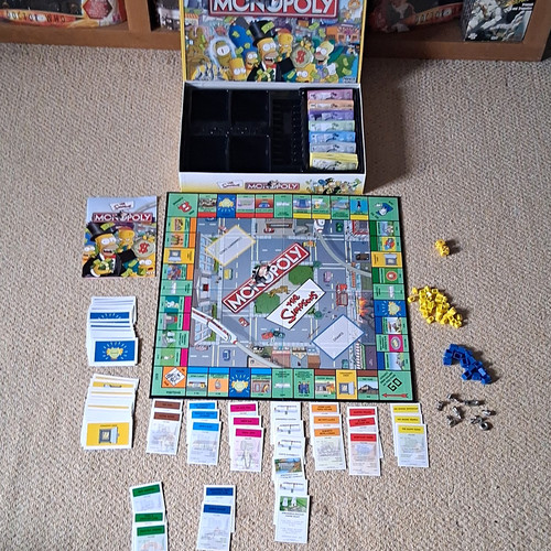 Parker the simpsons monopoly - simpsons,