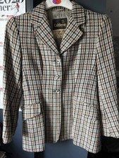 Vintage Caldene Tweed Hunt / Show Jacket Size 10 Excellent Condition
