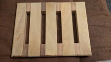 Handmade wooden pan - trivet, for