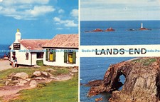 R525494 Lands End Cornwall N P O Dexter Press Litho Canada T Multi View 1985