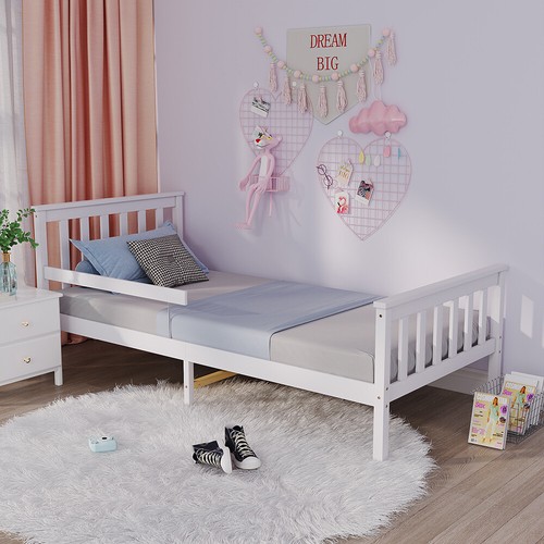 3ft single bed frame - pine, wood