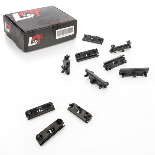 10x mounting clips clamp front