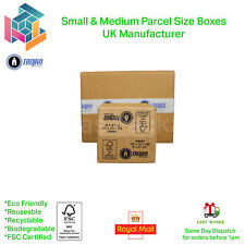 Royal Mail Small & Medium Parcel Postal Mailing Cardboard Boxes Single Wall
