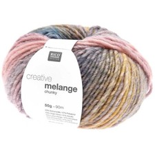 Rico Creative Melange Chunky Knitting and Crochet Yarn Wool