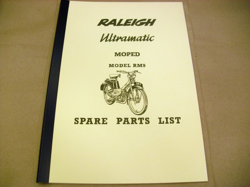 Raleigh moped rm9 parts - /,