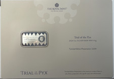 Trial of the Pyx 1oz Silver 2025 Limited Edition - Sealed Packaging Royal Mint