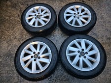 Seat Ibiza MK4 2008 - 2017 Set of 15" Alloys Alloy Wheels with Free Tyres