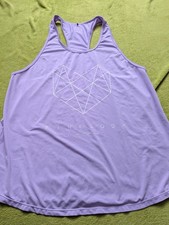 ?️PINK SODA women's Lilac Tank Vest Top Size UK 16