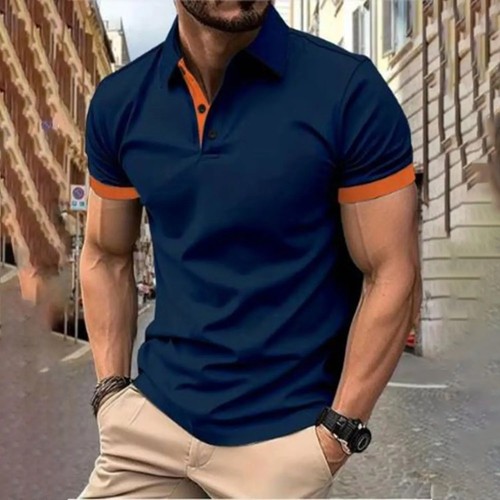 Men short sleeve polo - short,