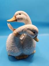 Porcelain Love Ducks Figurine