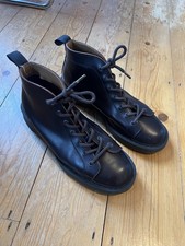 Solovair x Toast leather Monkey Boots Cordovan size 8 Goodyear-welt handmade