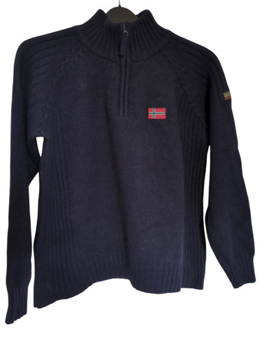 Vintage napapijri 100 wool - vintage,