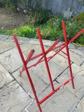 OREGON Steel Log Saw Horse, Foldable and Adjustable, 27 Cm Log Capacity (584145)