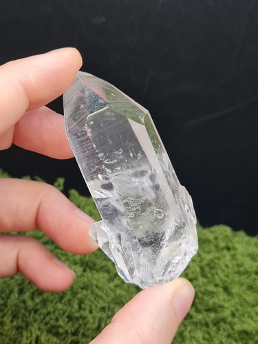 Natural lemurian rough etched - natural,