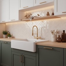 Subway Brick Flat Ivory Metro